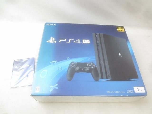 ゲーム プレイステーション4 PS4本体 Pro CUH-7200B ジェットブラック 動作品 き