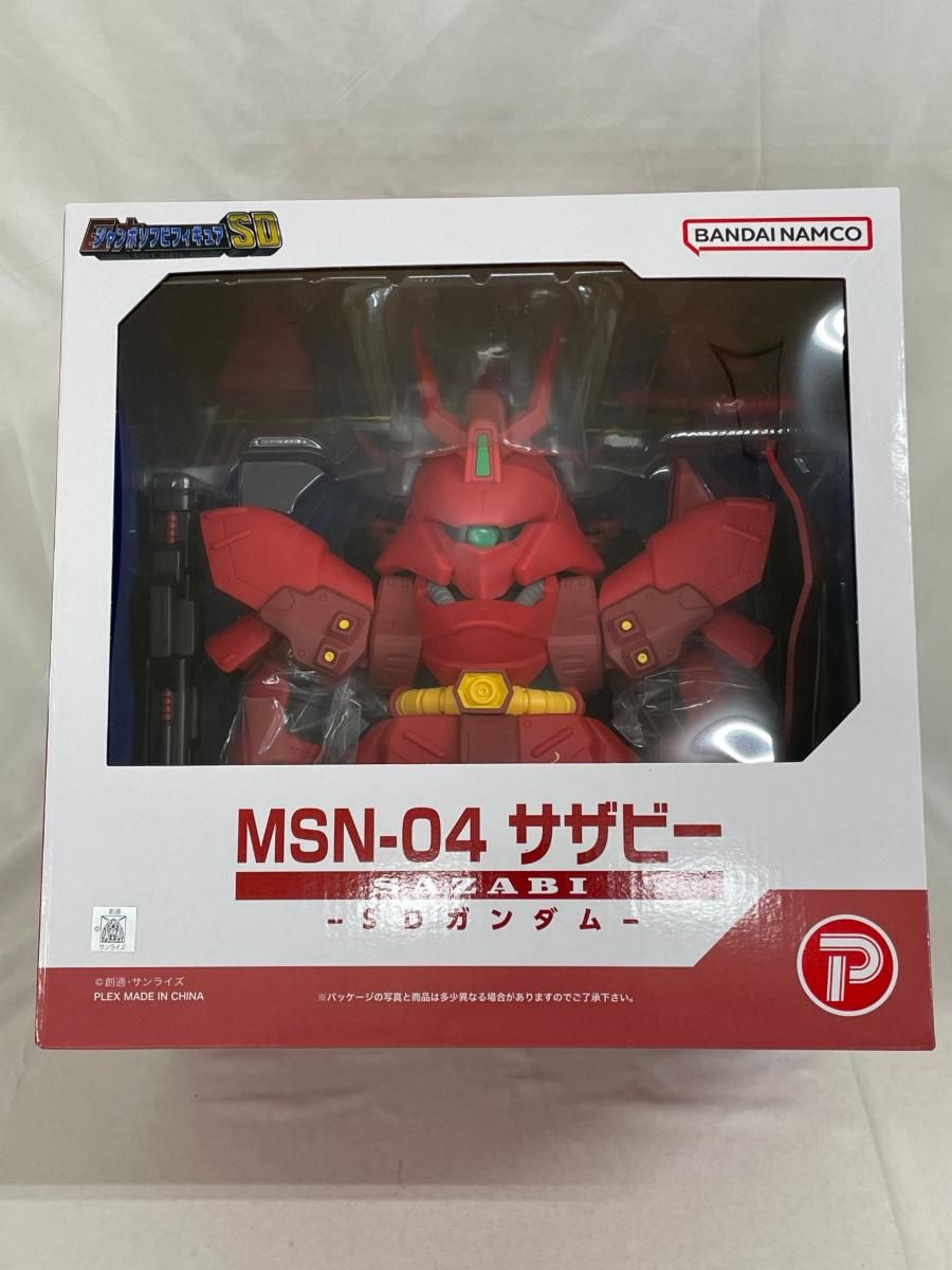 ナムコ ジャンボ ソフビ フィギュア SD MNS-04 サザビー SD プレックス 未開封】ジャンボソフビフィギュアSD MSN-04 SD サザビー - メルカリ