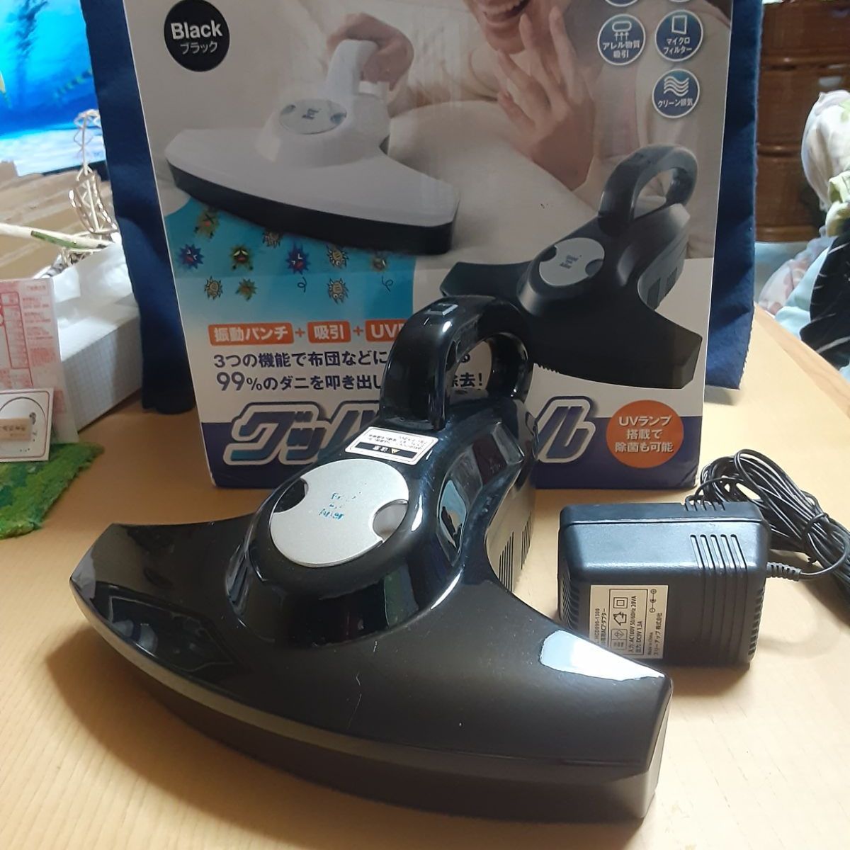 新品 充電式布団クリーナー スリーアップ TU-650WH - 掃除機