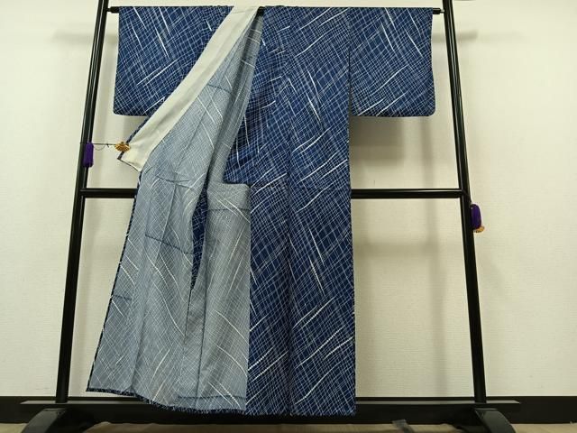 平和屋着物▽上質な小紋　単衣　網目文　正絹　逸品　AAAZ7137jh 平和屋着物▽上質な小紋 単衣 網目文 正絹 逸品 AAAZ7137jh - メルカリ