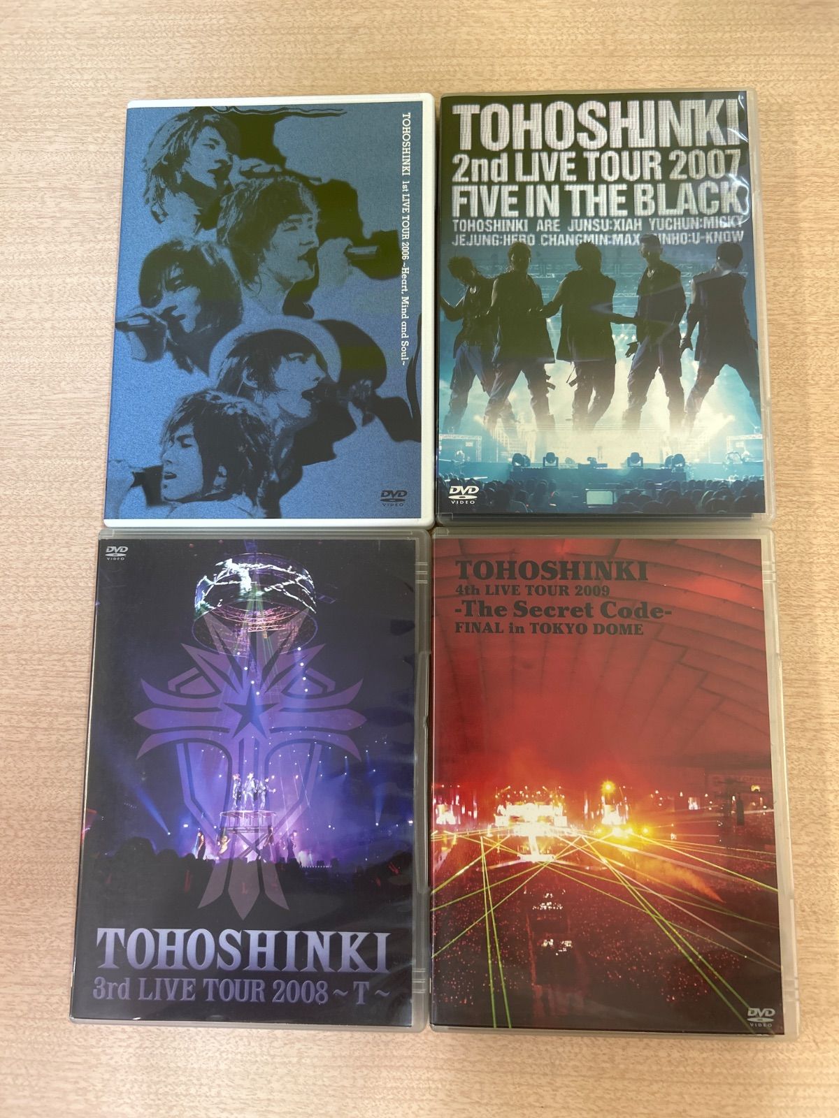 中古】東方神起 ミュージックDVD 14本セット🎵まとめ売り／バラ