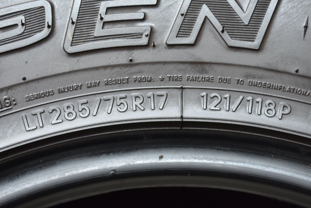 LT285|75R17 121|118P