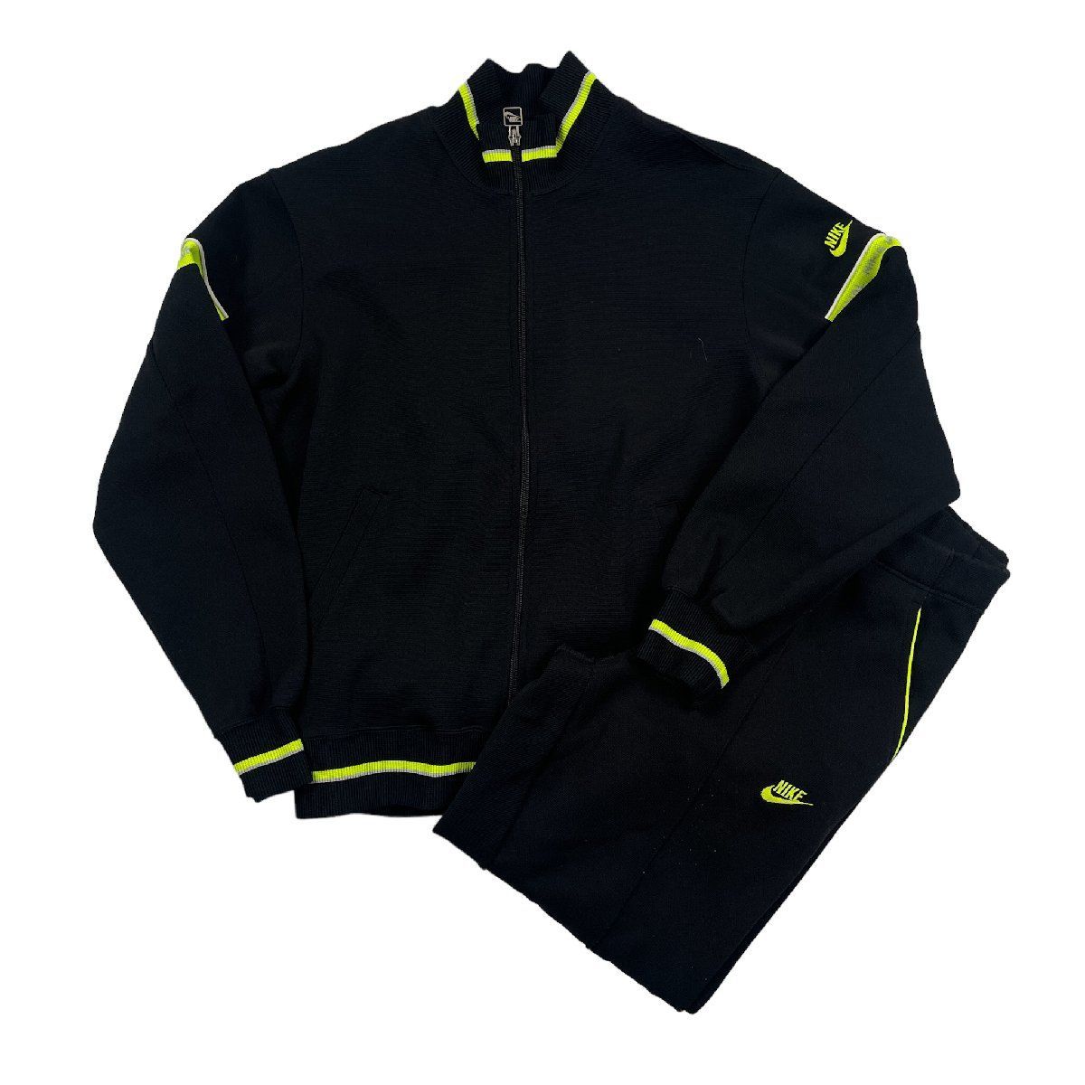NIKE ナイキ ジャージセットアップ フルジップ ブラック サイズM
