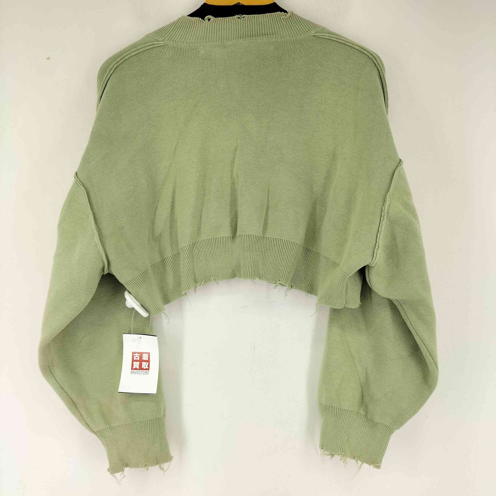 PERVERZE(パーバーズ) Crash Short Knit Cardigan レディース FREE  中古 古着 0747 中古・古着通販】PERVERZE (パーバーズ) Crash Short Knit