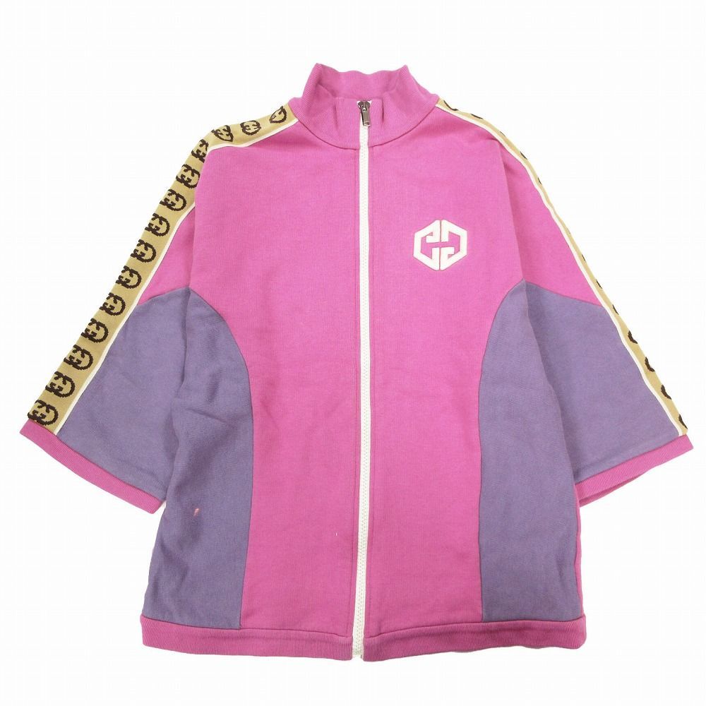 GUCCI 子供 ジャージ ジャージ キッズ GUCCI ジップアップ レッド