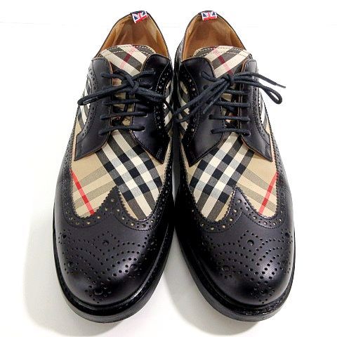バーバリー ロンドン BURBERRY LONDON NEW ARNDALE CHK シューズ
