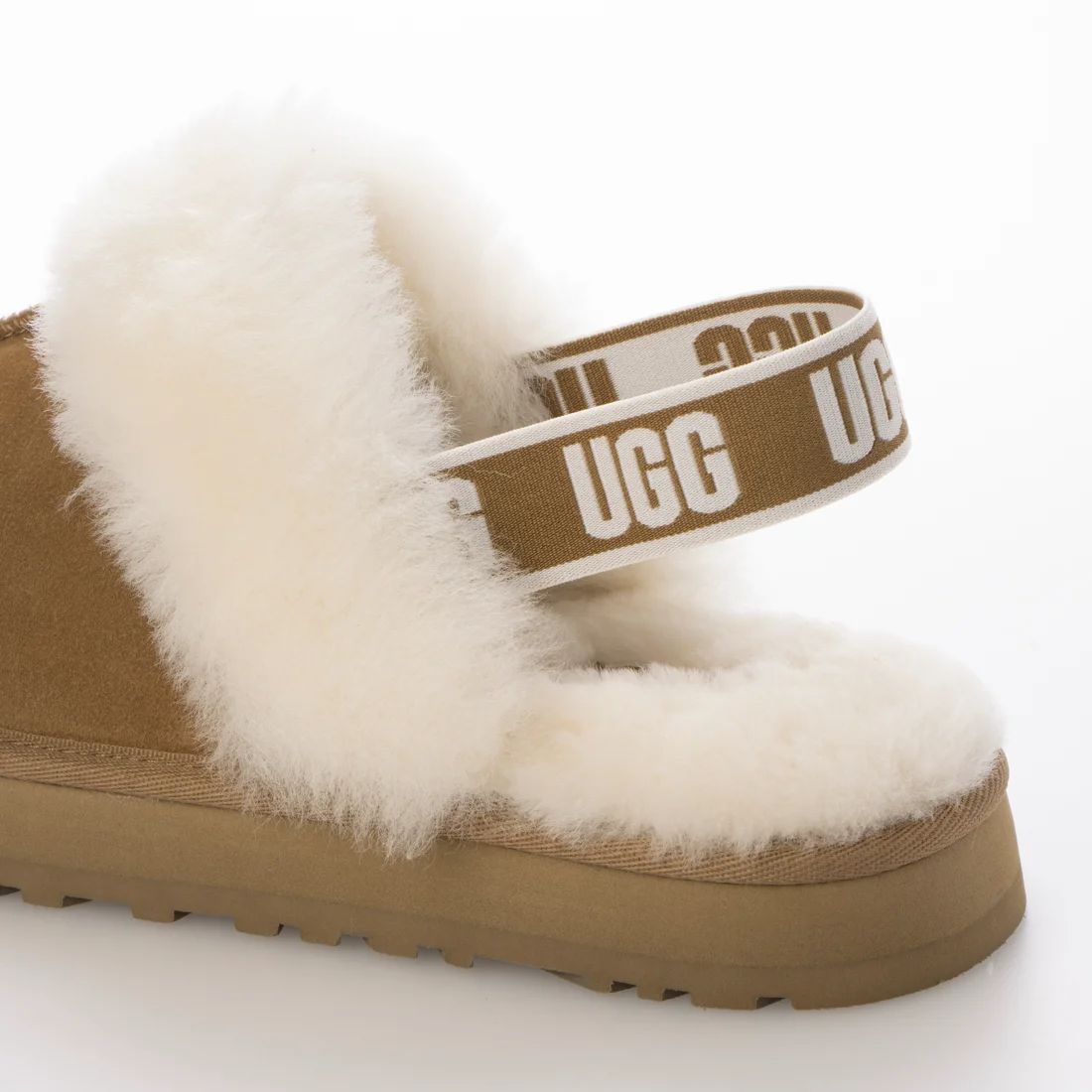 新品】アグ UGG ファンケット サンダル （チェスナット） - メルカリ