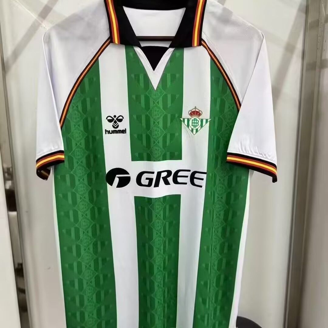 96-97シーズンロイヤルベティスホーム長袖ユニフォーム（XL