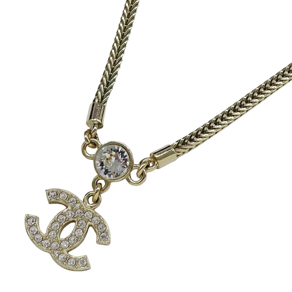 CHANEL チョーカーネックレス ☆ロゴがオシャレ☆シャネル チョーカー ネックレス (CHANEL