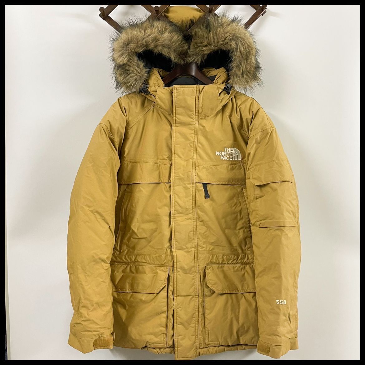 THE NORTH FACE ノースフェイス マクマードパーカ ダウン キャメル