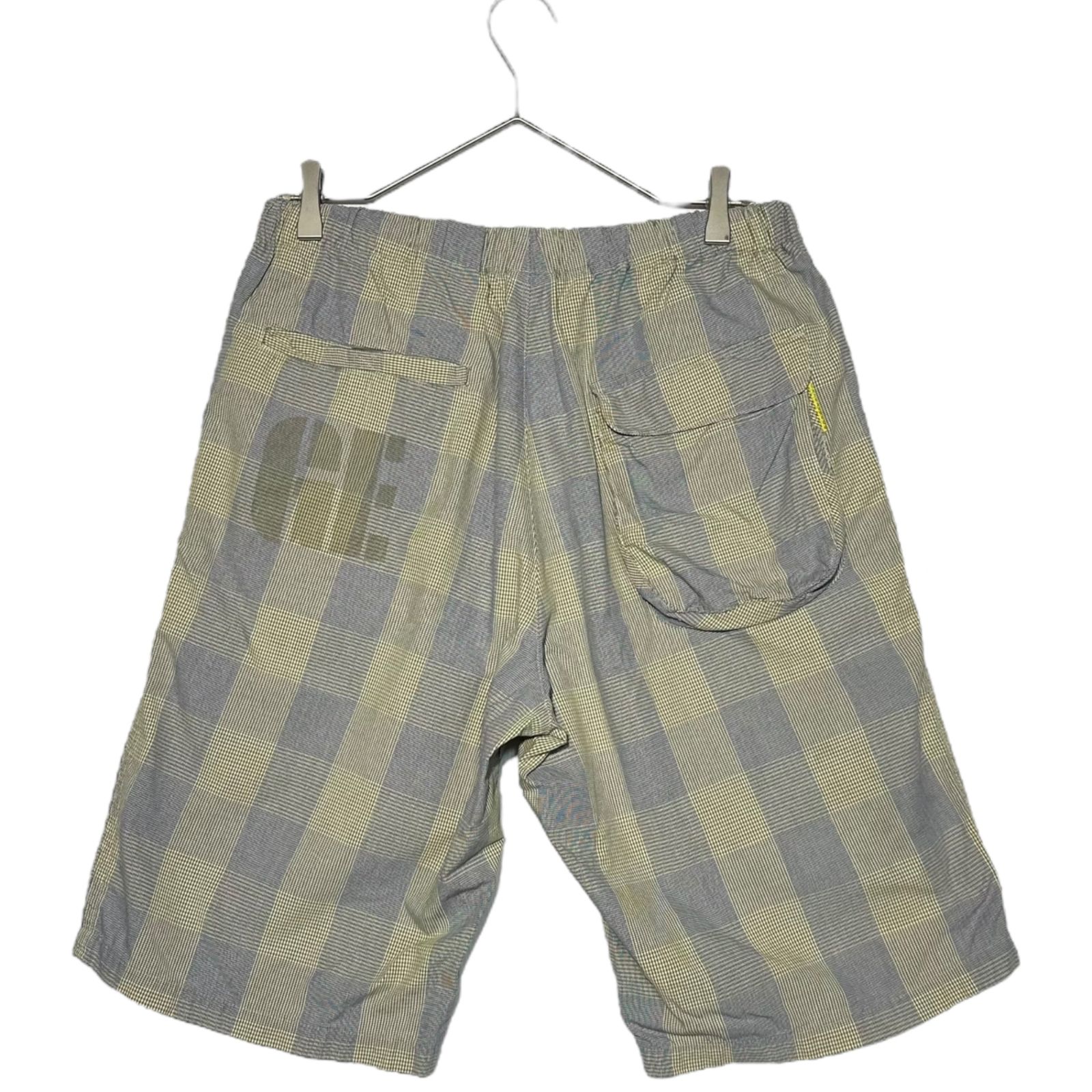 GOODENOUGHグッドイナフ　チェック　ハーフパンツ L GOODENOUGH(グッドイナフ) 90~00's Cotton Check Half Pants