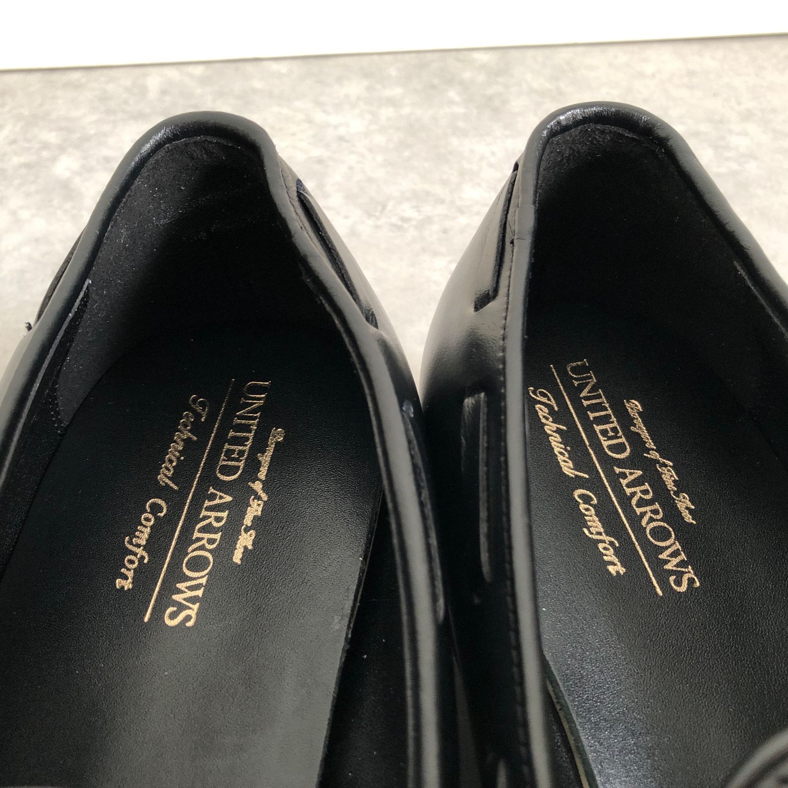 新品 定価2.6万 UNITED ARROWS タッセル レザー ローファー 革靴