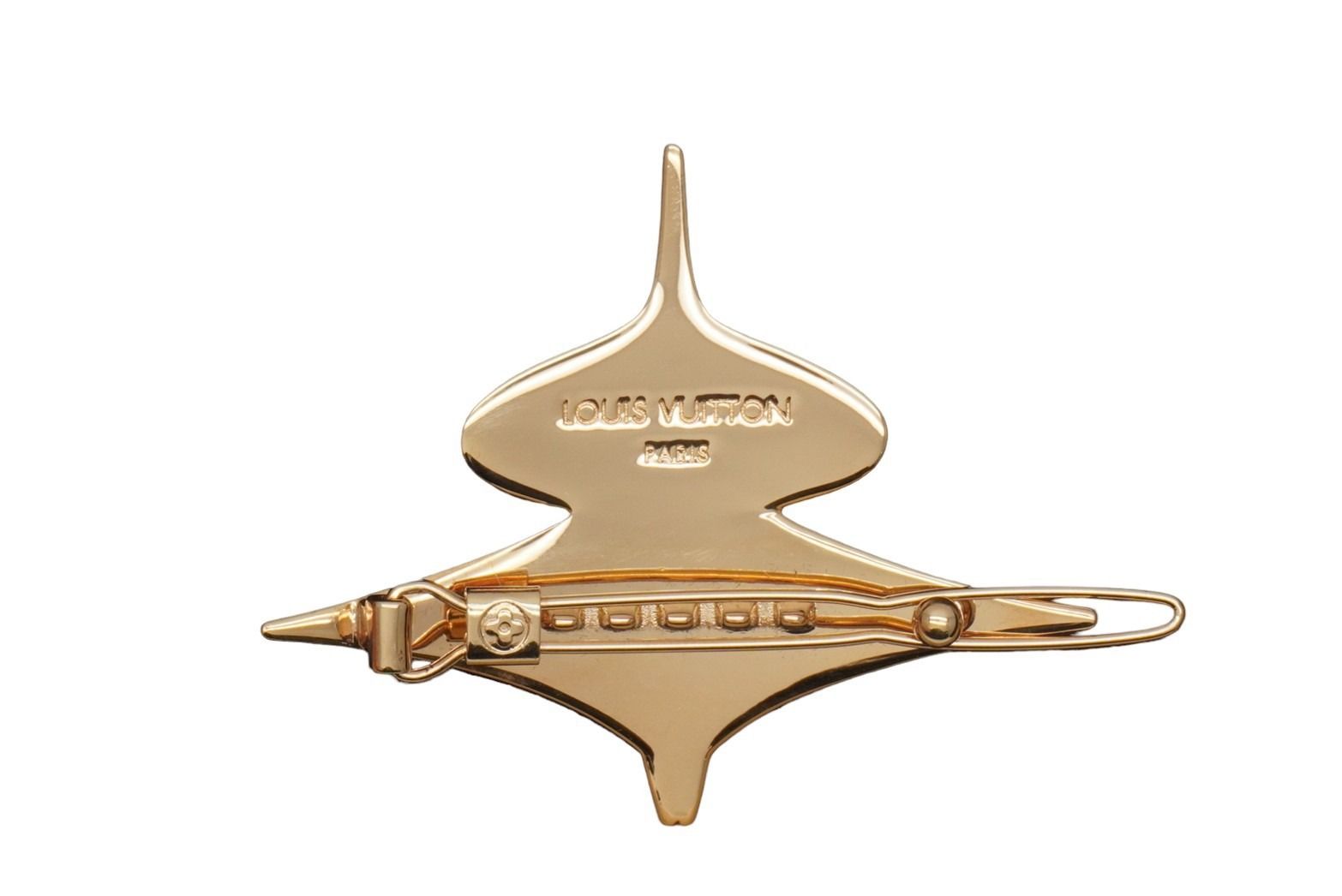 美品　ルイ ヴィトン LOUIS VUITTON　 ピンブローチ LOUIS VUITTON - LOUIS VUITTON ピンブローチ ヌリス LV