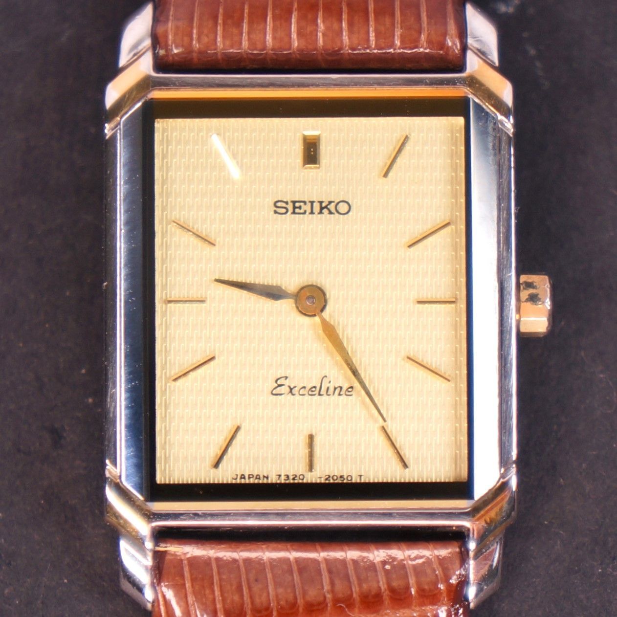 新品電池 SEIKO エクセリーヌ 腕時計 コンビカラー シェル盤 2P