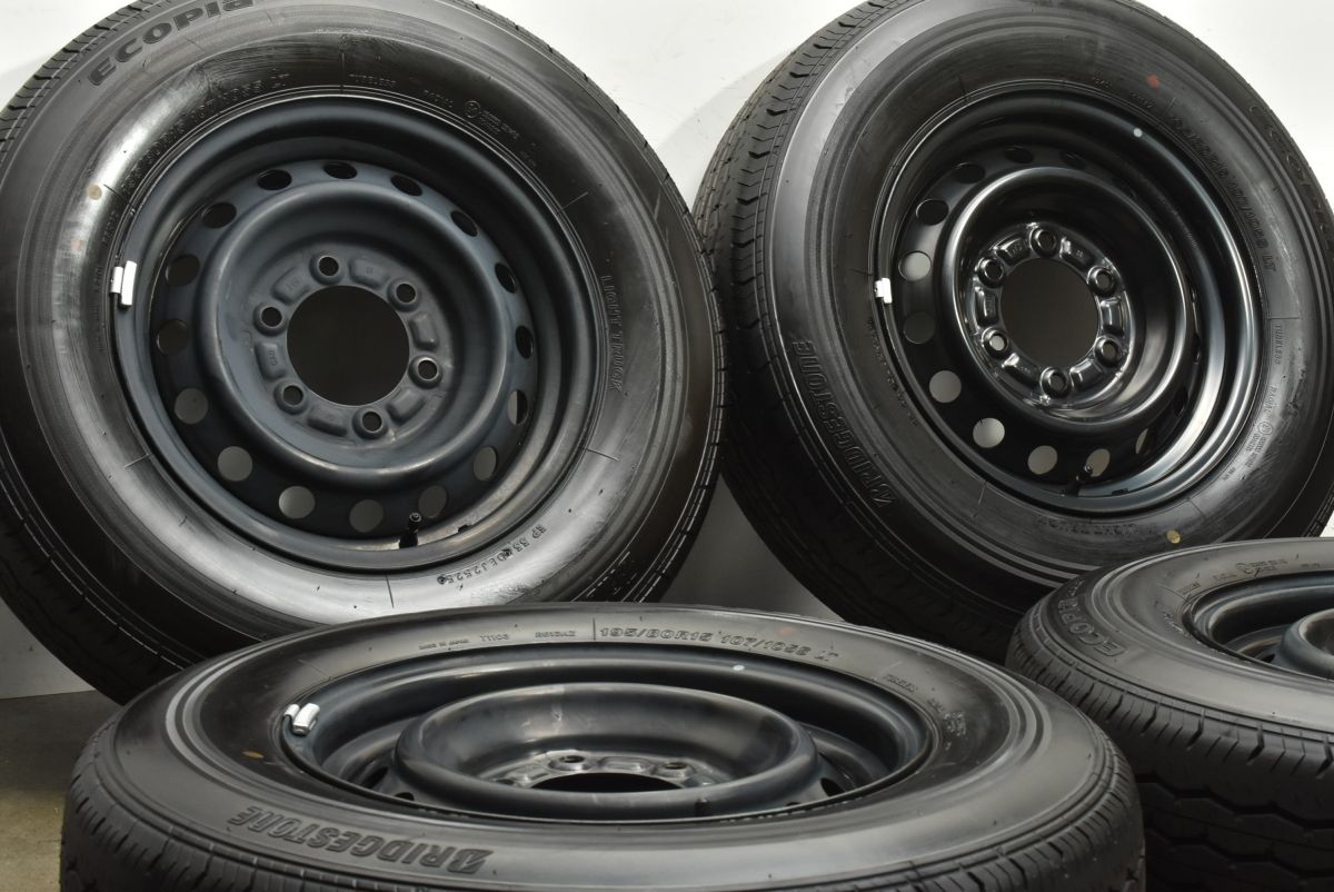 製 超バリ溝 トヨタ 200 ハイエース 純正 15in 6.5J 35 139.7 ブリヂストン エコピア RD613 195 80R15 LT レジアスエース WWW_USTAUSTRALIA_COM_AU