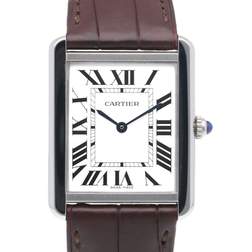 Cartier タンクソロ lm ちゃんいの カルティエ タンクソロLM W5200014