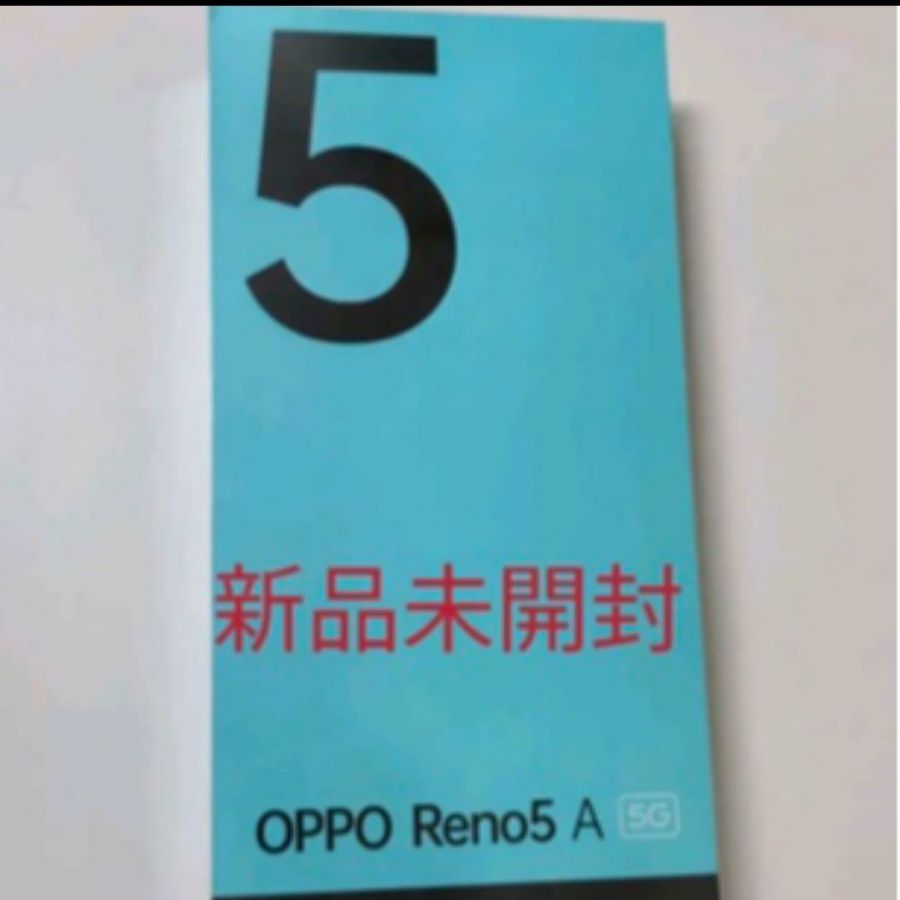 OPPO Reno5a SIMフリー アイスブルー - メルカリ