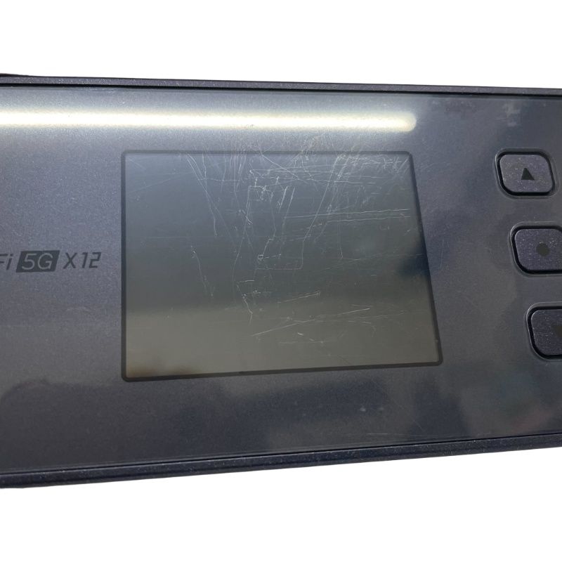 送料無料 Speed Wi-Fi 5G X12 NAR03 モバイルルーター 〇判定 シャドー