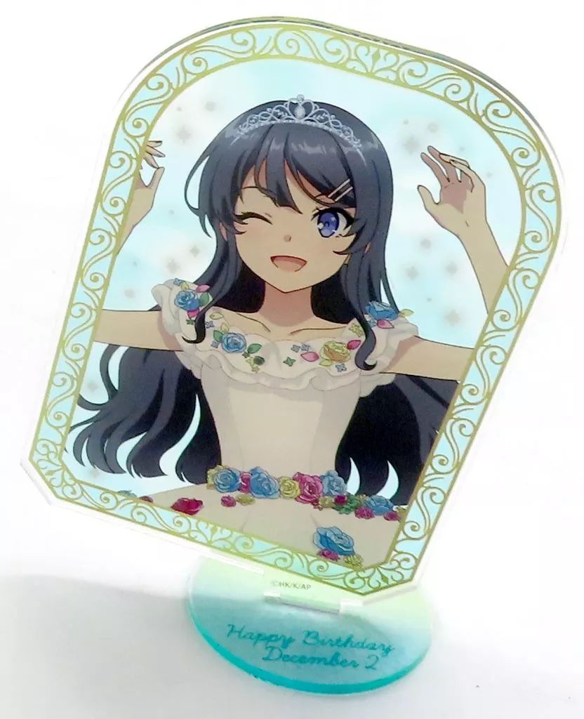 中古】アクリルスタンド・アクリルパネル 桜島麻衣 白ドレス another