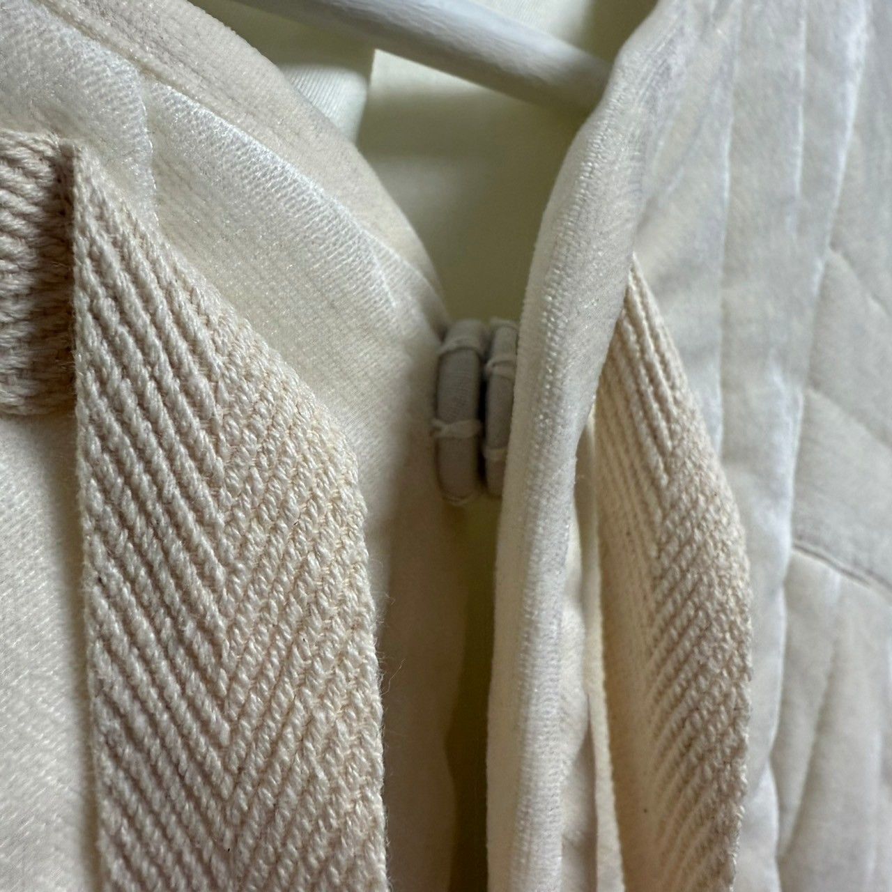 little suzie Velvet Quilt Gambeson Coat