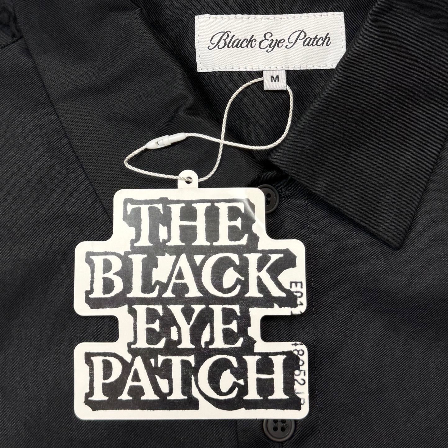 Black Eye Patch 半袖シャツ M BlackEyePatch 「BlackEyePatch」 刺繍半袖Tシャツ M ブラック