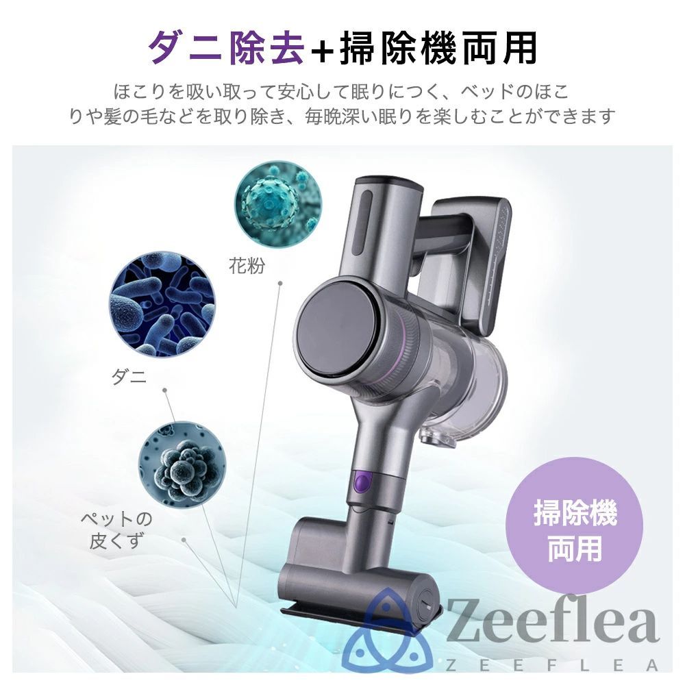 洗えるフィルター 4種類ヘッド