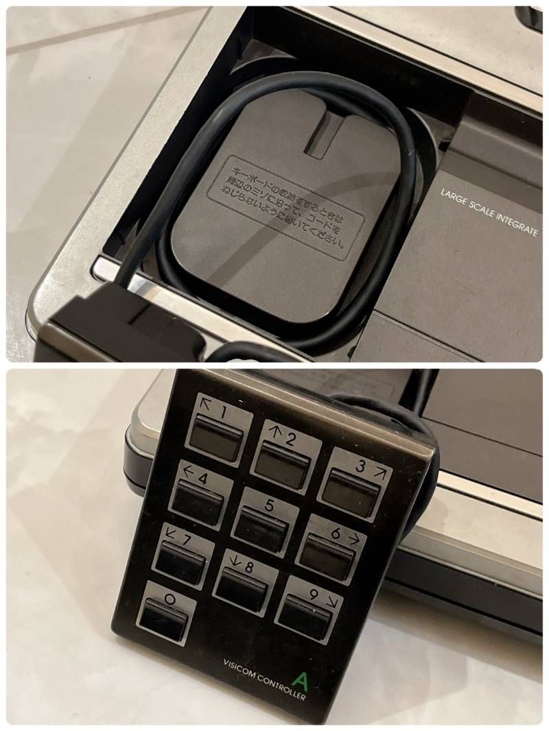 TOSHIBA VISICOMビジコン ビデオコンピューター COM-100 レトロ 現状品 UP786_INFO