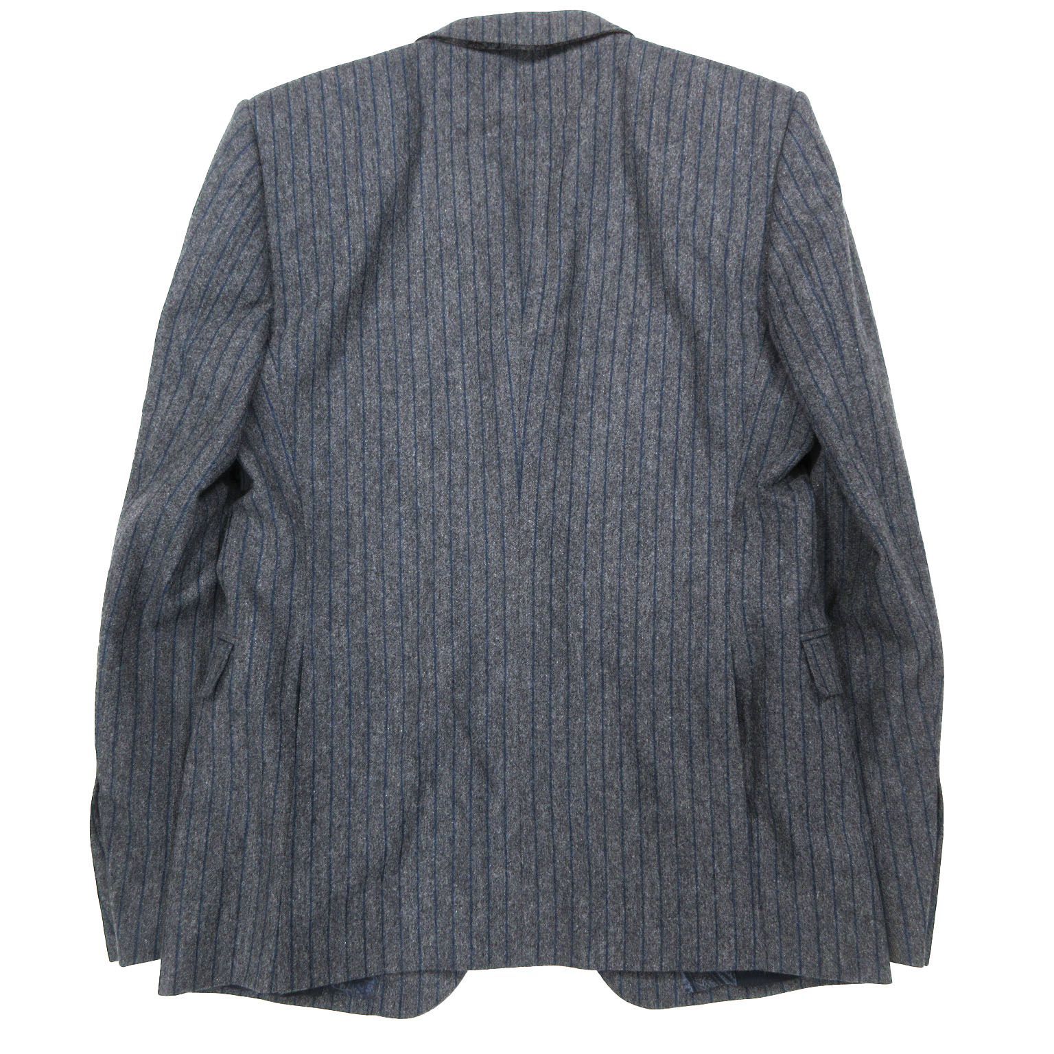 ETRO エトロ ストライプ柄 スーツセットアップ ペイズリー柄裏地