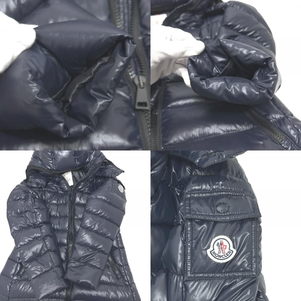  MONCLER モンクレール ダウンコート MOKA モカ ナイロン ネイビー ダウンジャケット ジャケット アウター