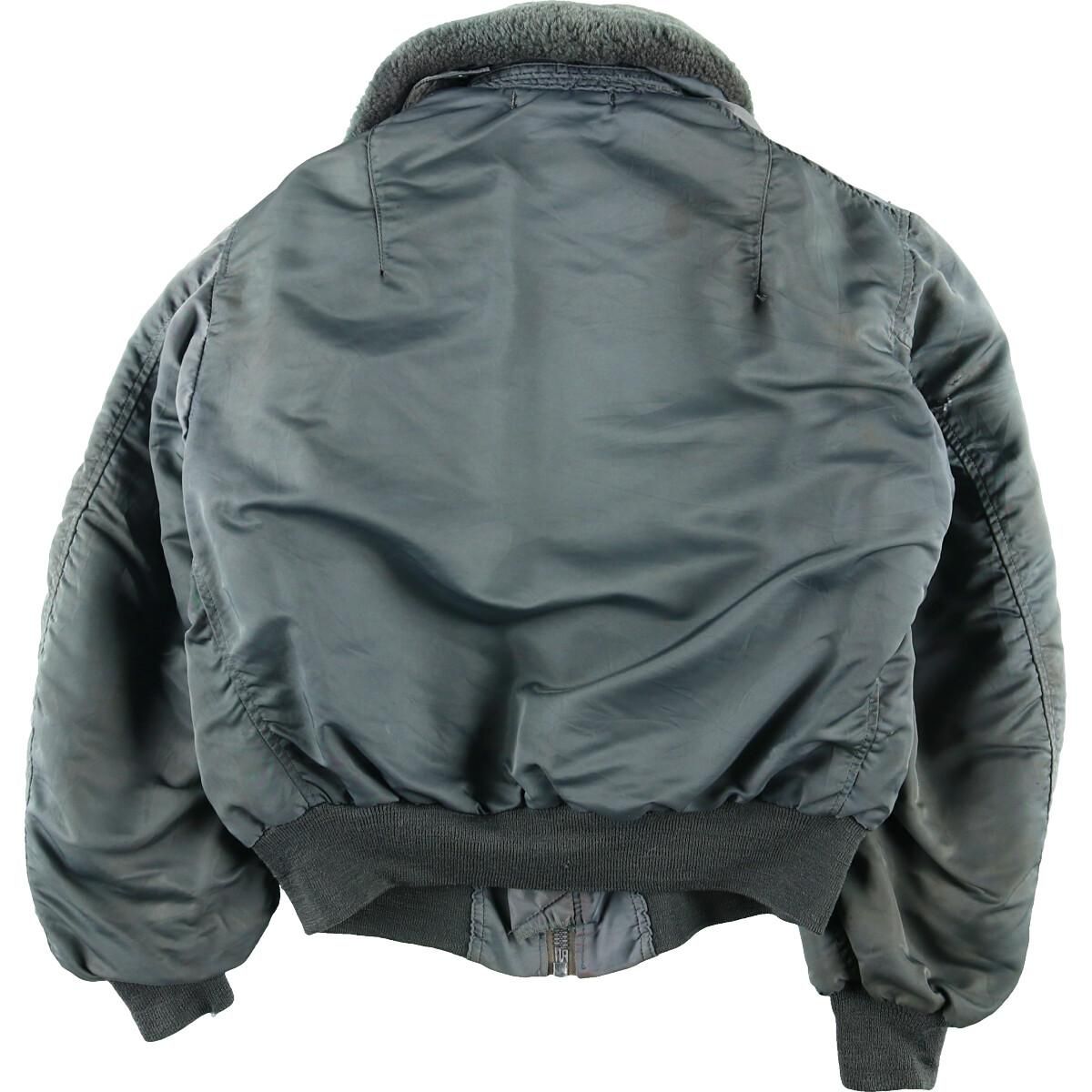 b-15d 50s 米軍実物　黒タグ 古着 希少サイズ 50年代 米軍実品 U.S.AIR FORCE 黒タグ MIL-J-