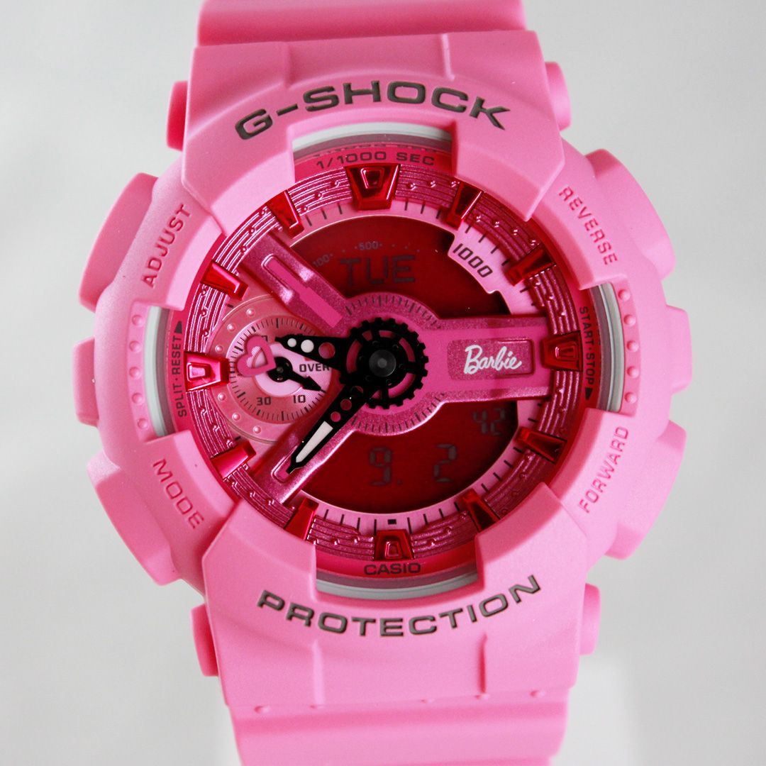 新品未使用 G-SHOCK バービーコラボ GMA-S110BE-4AJR G-SHOCK Gショック アナデジ バービー Barbie コラボ 限定モデル