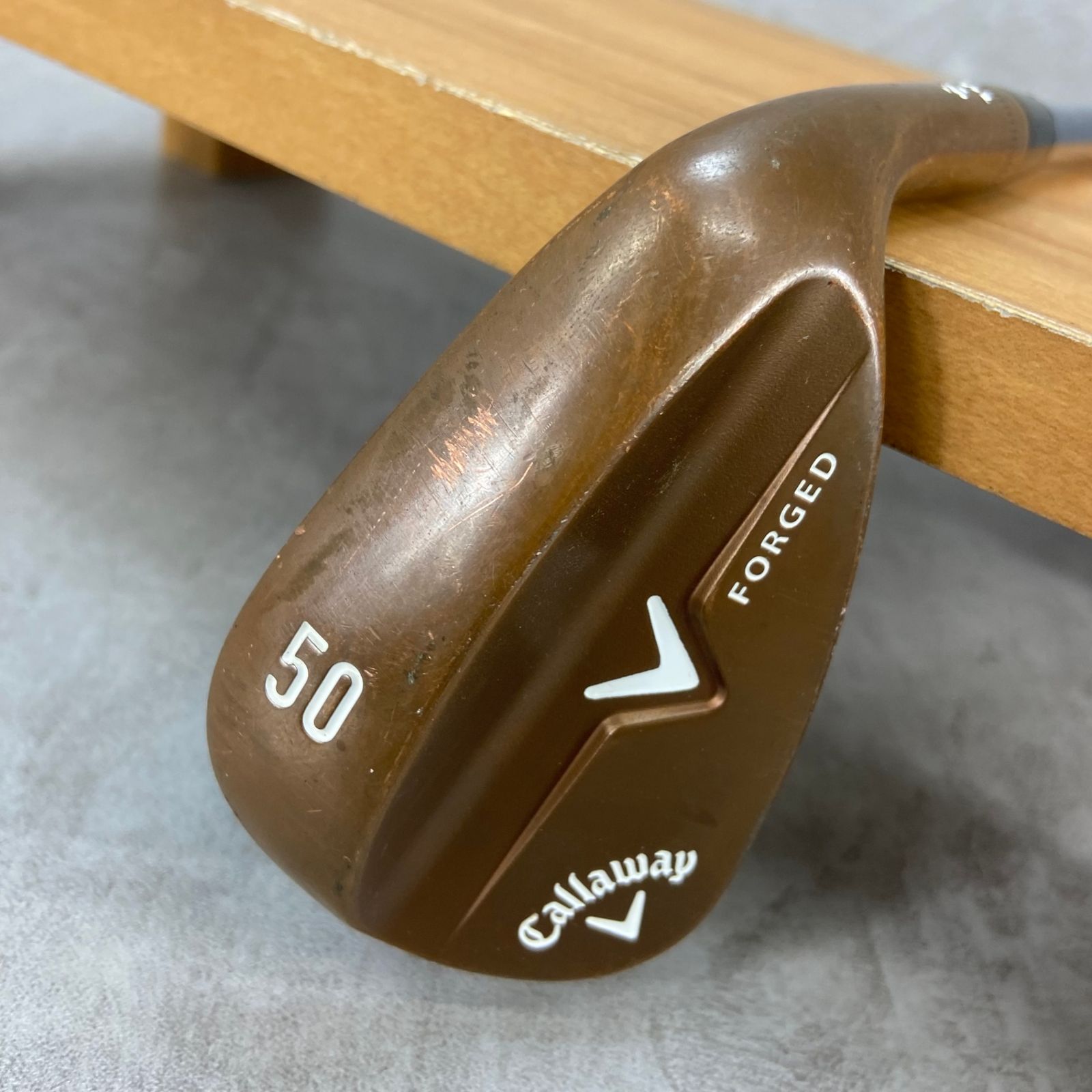 Callaway - Callaway　キャロウェイ　FORGED　 フォージド　カッパー　メンズゴルフAW　スチール　S　50°　右利き用　WEDGE　ウェッジ　アプローチ Callaway キャロウェイ FORGED フォージド カッパー メンズ