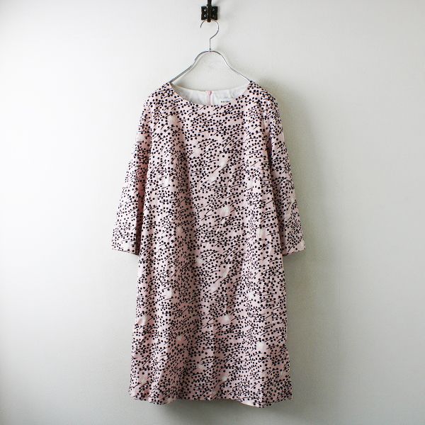 marimekko マリメッコ NURMIKKO ワンピース 34/ピンク コットン  