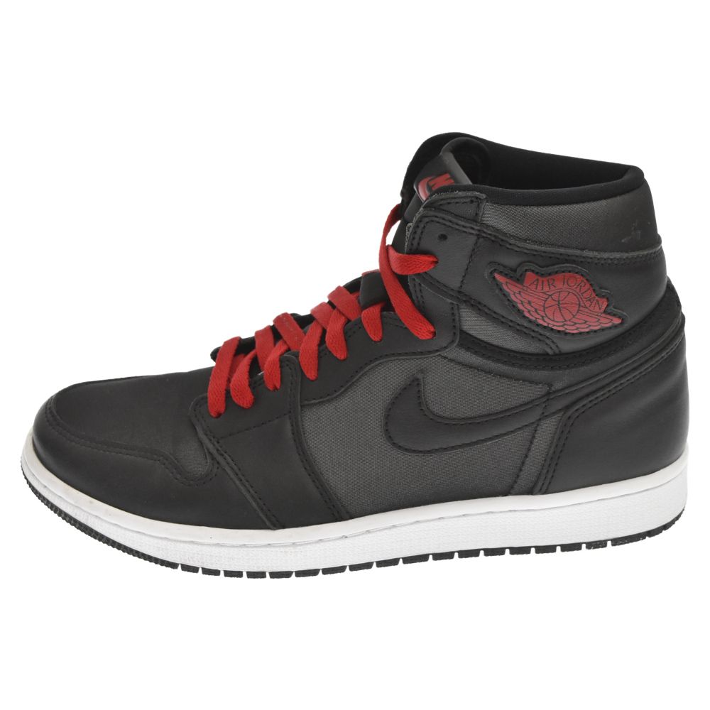 NIKE ナイキ AIR JORDAN 1 RETRO HIGH OG BLACK SATIN エアジョーダン1