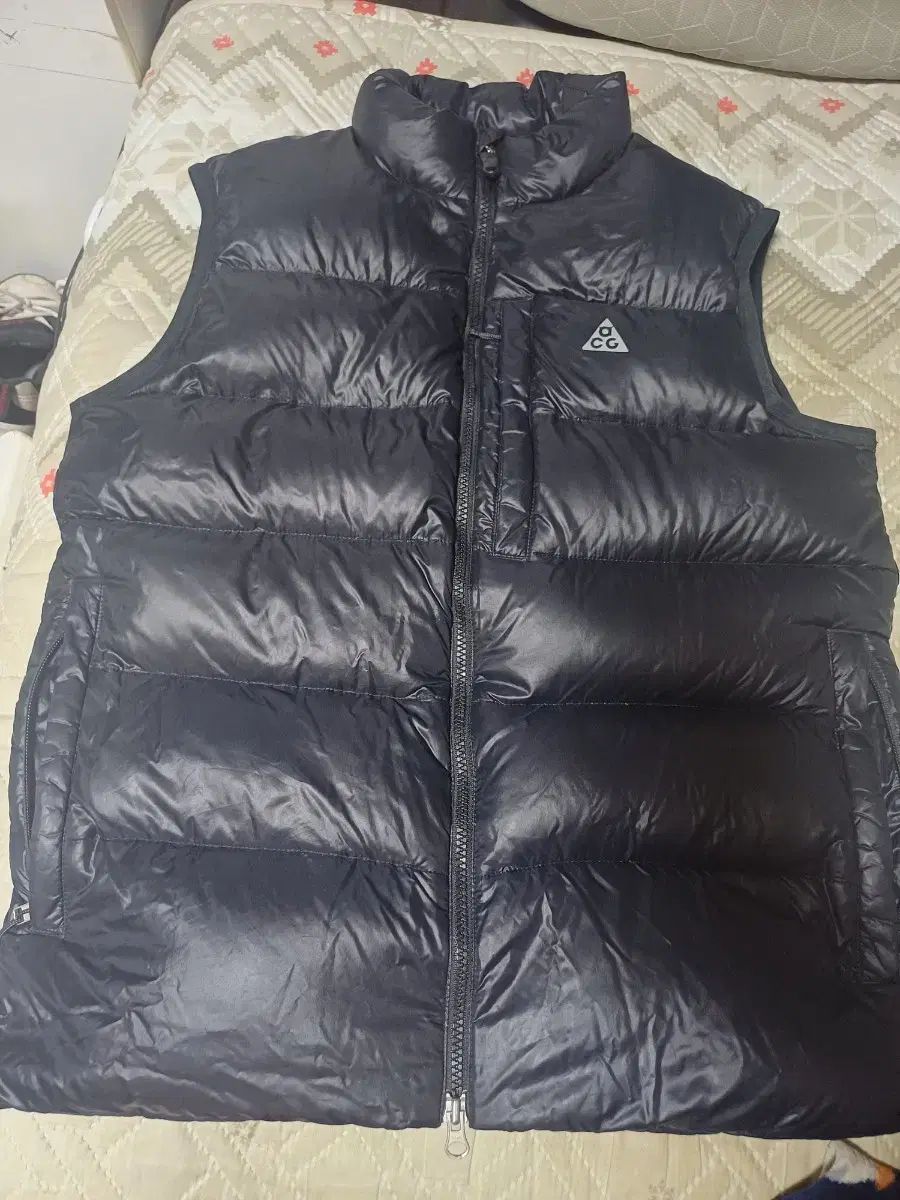 Nike ナイキ acg ダウンベスト 黒 L