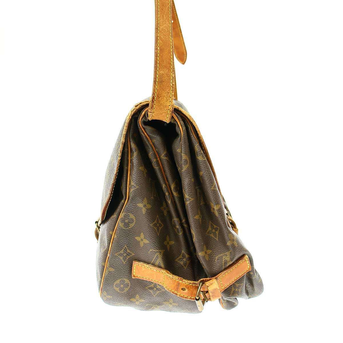 LOUIS VUITTON ルイヴィトン M42254 ソミュール35 GM モノグラム