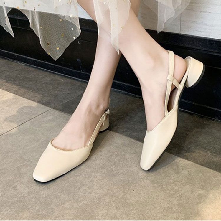 パンプス レディース バックストラップ サンダル シューズ