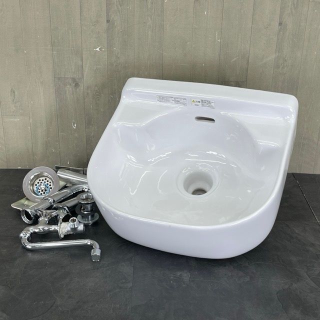 TOTO マルチシンク SK500 ホワイト 排水金具&混合水栓付き【中古】 TOTO マルチシンク SK500 ホワイト 排水金具&混合水栓付き【中古