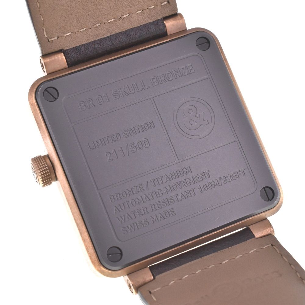 ベル＆ロス Bell＆Ross BR0192-SKULL-BR スカル ブロンズ 500本限定