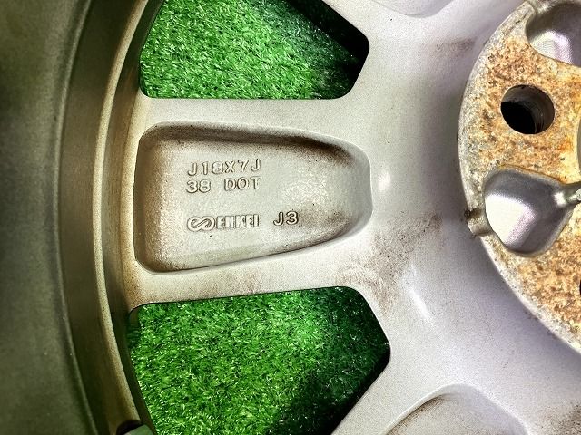 三菱 MITSUBISHI 純正 三菱純正 CV5W デリカD5 18ｲﾝﾁ 7J 5穴 4本 114.3 38 FFCRYSTALESIA_COM