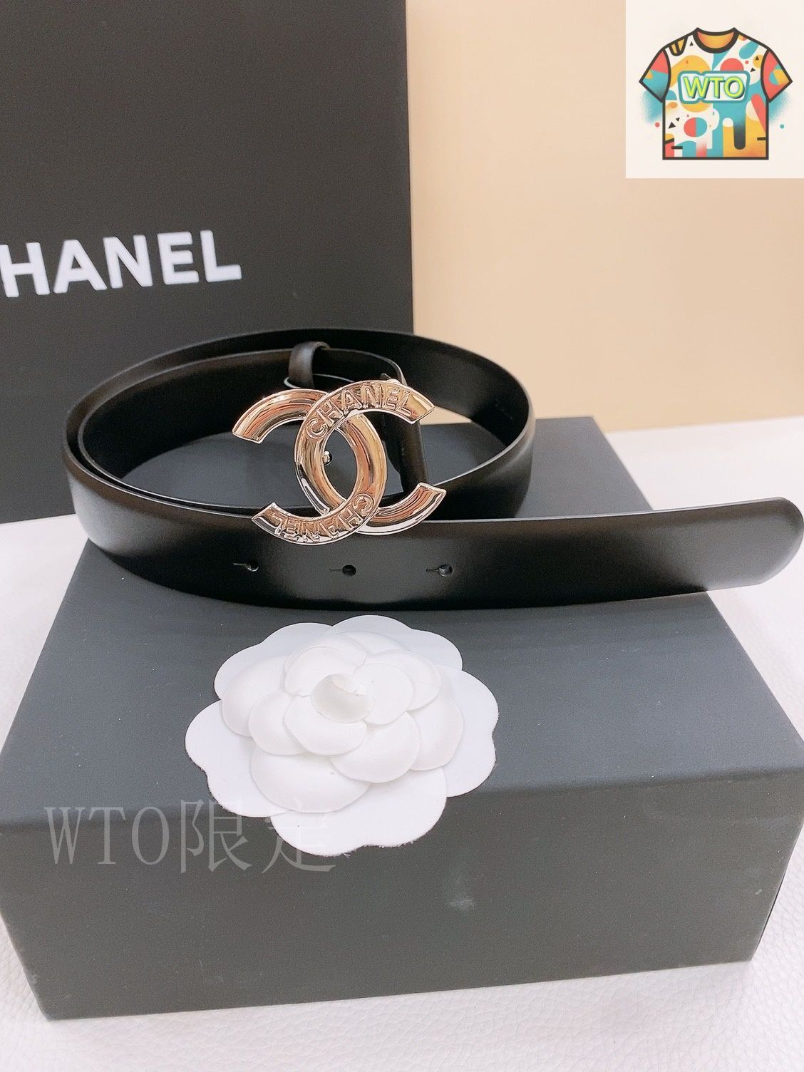 今日特価】Chanel シャネル ダブル C ベルト-1 - メルカリ