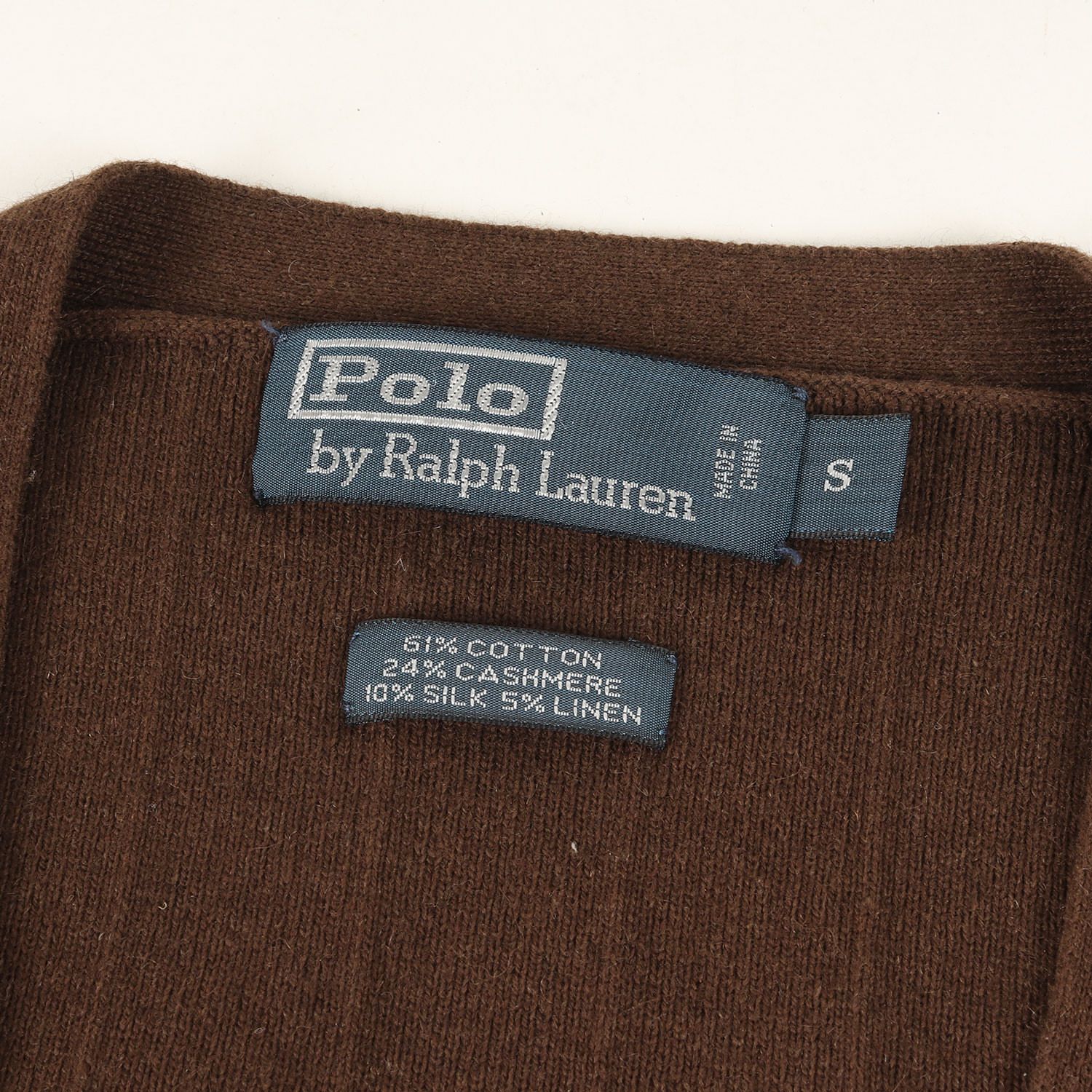 美品 POLO Ralph Lauren ポロ ラルフローレン ベスト サイズ:S グレン 