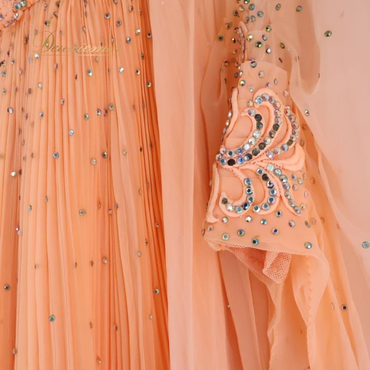 プリーツ ピンク系