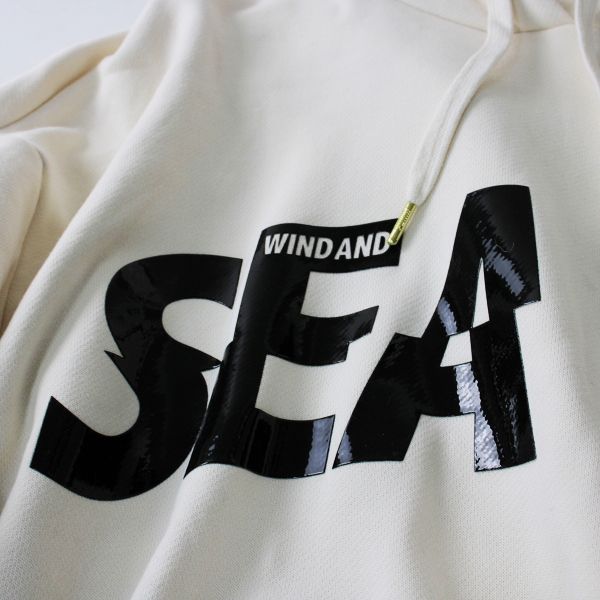 美品 2022 PUMA x WIND AND SEA プーマ ウィンダンシー HOODIE ロゴ ...