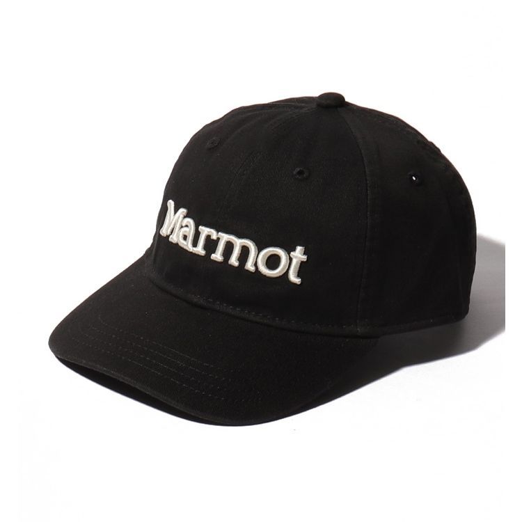 マーモット ベースボールキャップ ブラック フリー #TOATJC34-BK Baseball CAP Marmot