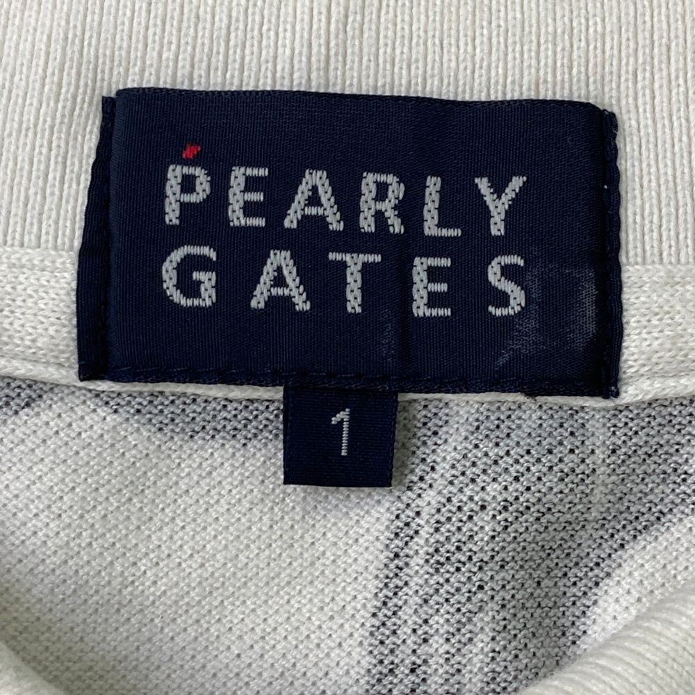 サイズ：1 PEARLY GATES パーリーゲイツ 半袖ポロシャツ