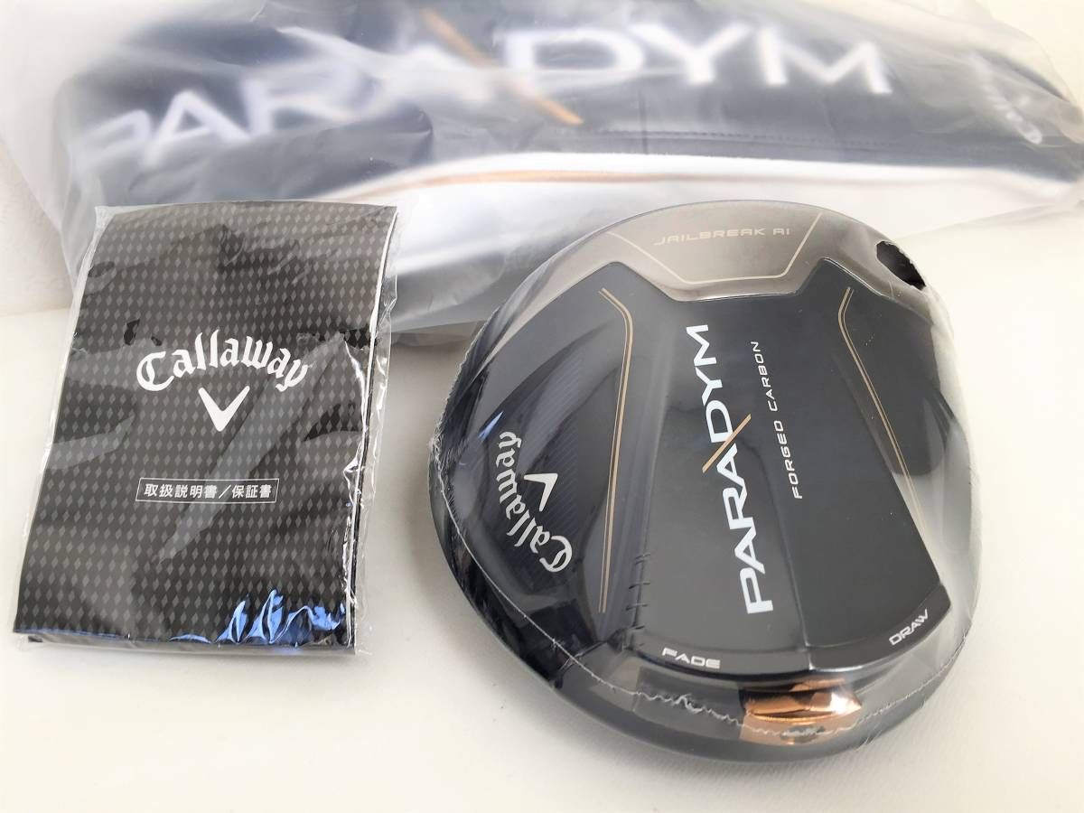 キャロウェイ 初代 パラダイム PARADYM 9.0° 10.5° ドライバー ヘッド 単体 HC|保証書付 日本仕様 ヘッドのみ