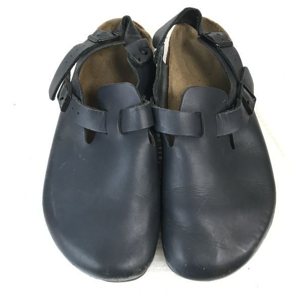 ビルケンシュトック/BIRKENSTOCK☆コンフォートサンダル【40/26.0/紺