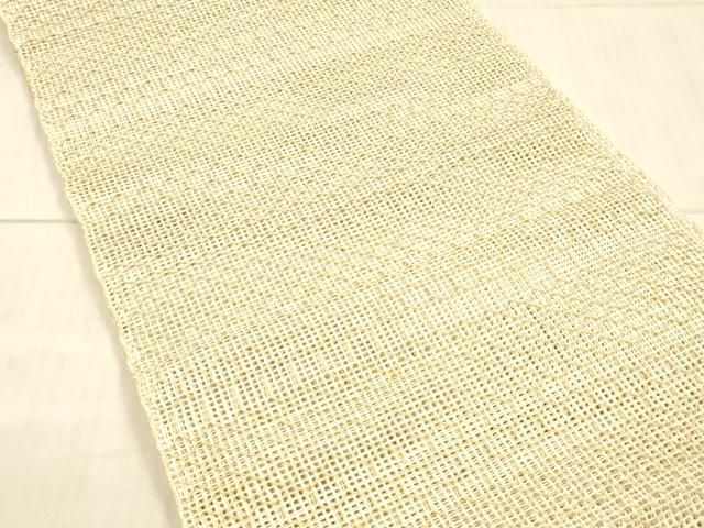 平和屋着物＊夏物 八寸名古屋帯 抽象文様 正絹 逸品 DAAX0040cm