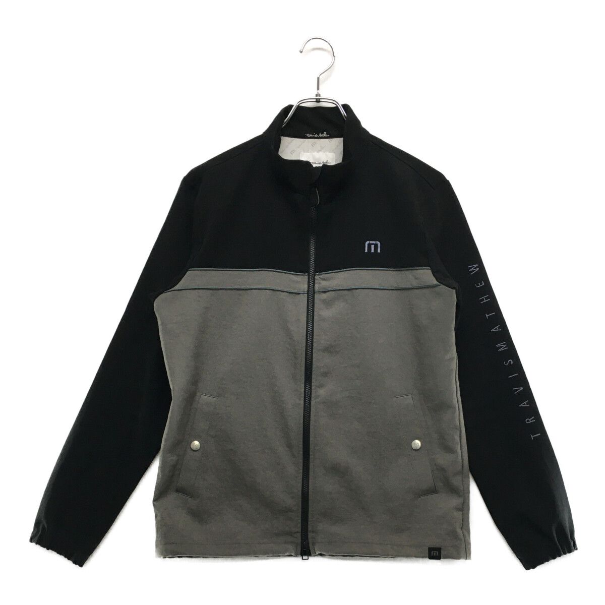 中古 メンズ トラビスマシュー TRAVIS MATHEW ブルゾン M グレー 中古 メンズ トラビスマシュー TRAVIS MATHEW ブルゾン M グレー